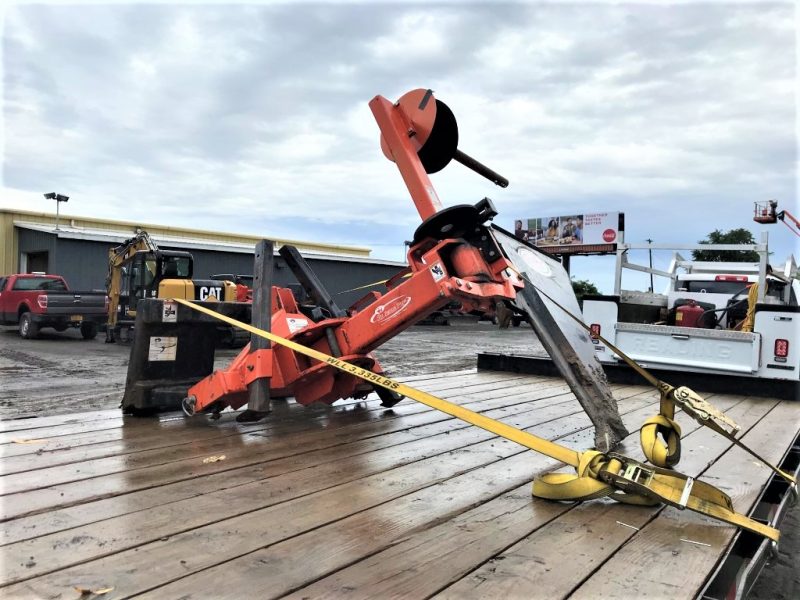 SILT FENCE PLOW