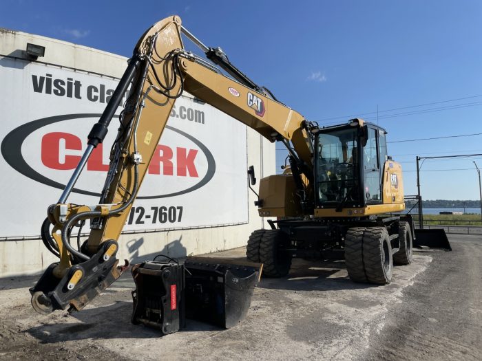 CAT M317F WHEELED EXCAVATOR