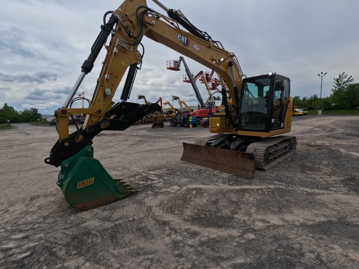CAT 315 2D, BLADE, HYD COUPLER