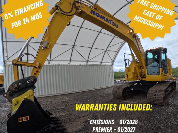 KOMATSU PC238 AUX HYD/COUPLER